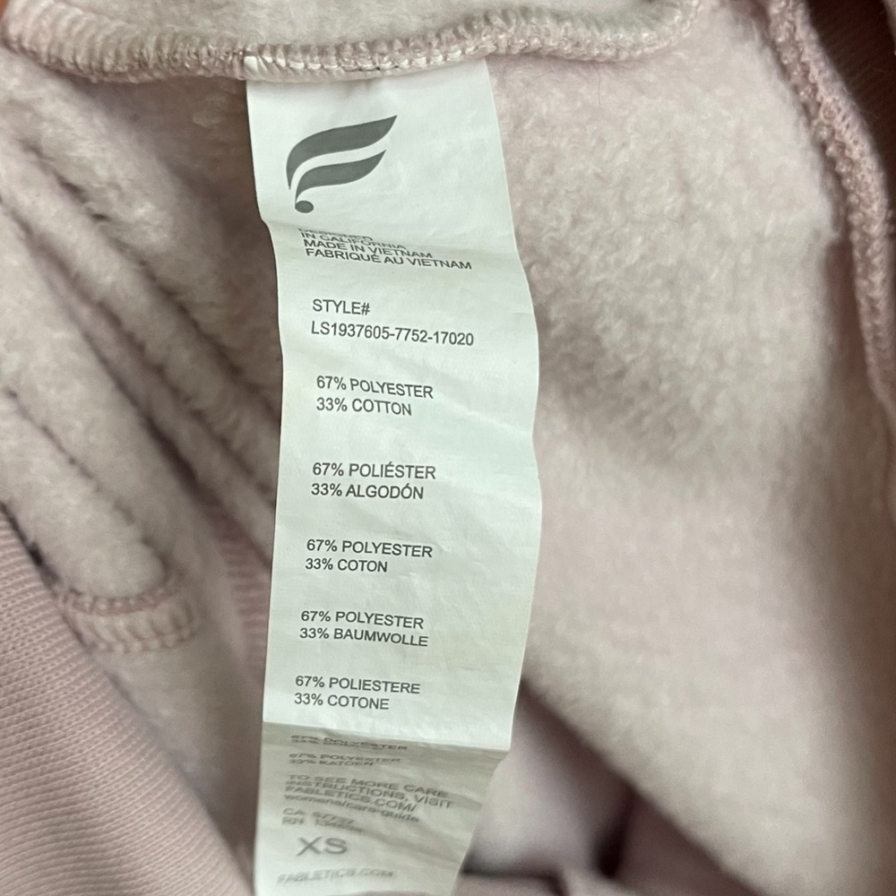 Fabletics Ling Pink Mock Neck Pull Over Sweater S… - image 7
